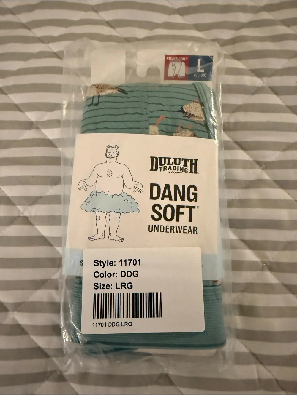Duluth Trading Co. Dang Soft Boxer Brief Men’s Large Goose Print New Lot of 3